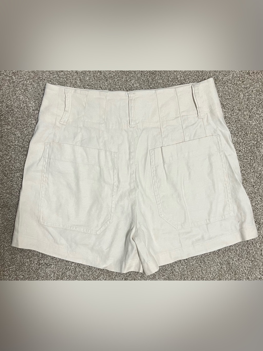 Anthropologie by Maeve THE COLETTE Linen Short Size 26 - Picture 2 of 5